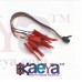 OkaeYa Test Hook Clips For Logic Analyzer USB Saleae 24M 24MHz 8CH 10-Way